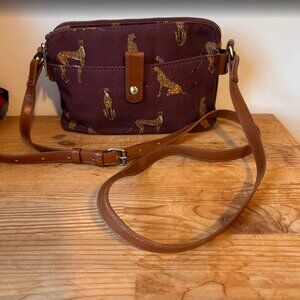 ModCloth Bags Camp Director cheetah crossbody purse